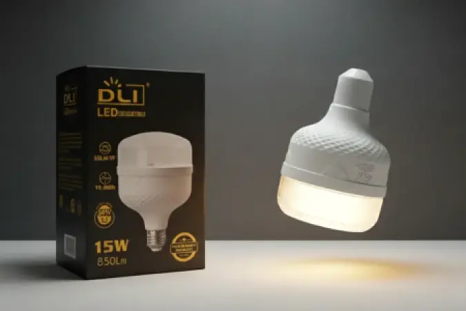 DLI LED应急灯泡 – 15W可充电 | 850流明 | 1800mAh  | 停电备用照明