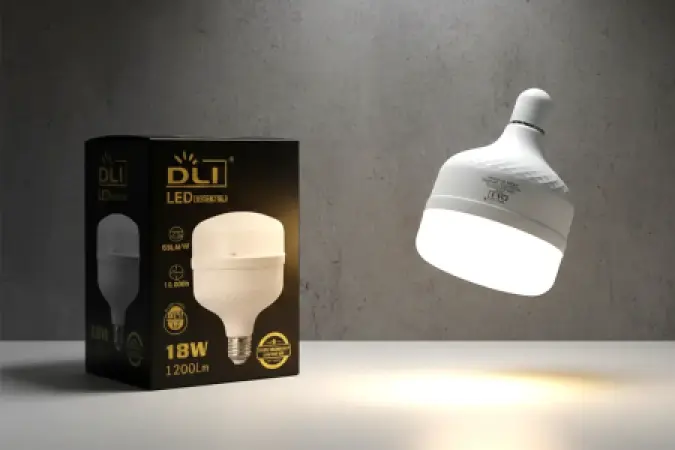 DLI LED 18W 应急灯 – 可充电备用照明灯 2400mAh 电池