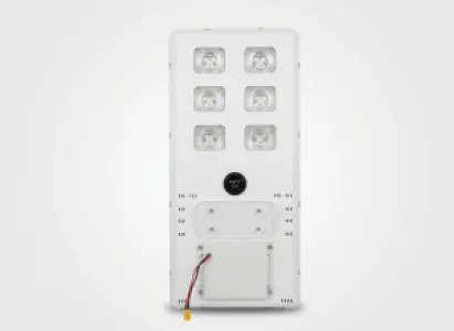 Lampadaire Solaire LED AKT 400W – 4800Lm (Modèle AKT-LD21006-6T-400W)