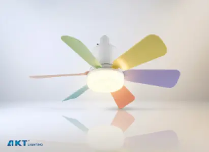 AKT LED Fan Lamp 20W – 1100Lm 16.5 Inch Ceiling Fan Light (Model NH-CP081)