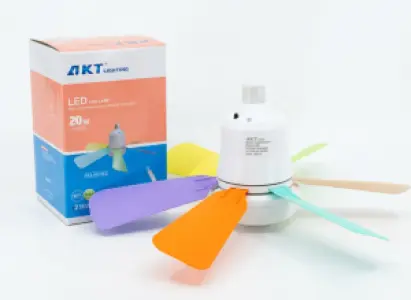 AKT LED风扇灯 20W – 1100流明 16.5英寸 吸顶风扇灯（型号 NH-CP081）