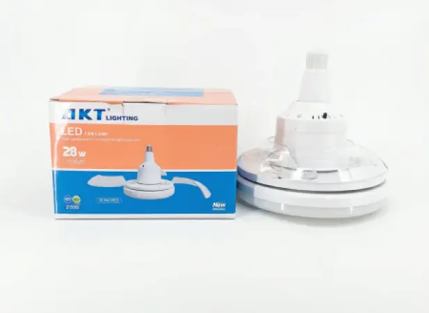 Ventilateur Plafonnier LED AKT 28W – 1400Lm 18 Pouces (Modèle NH-CP080)