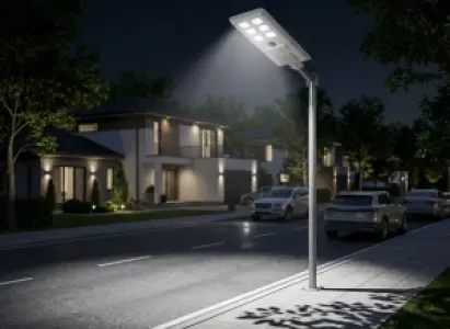 AKT LED Solar Street Light 400W – 4800Lm (Model AKT-LD21006-6T-400W)