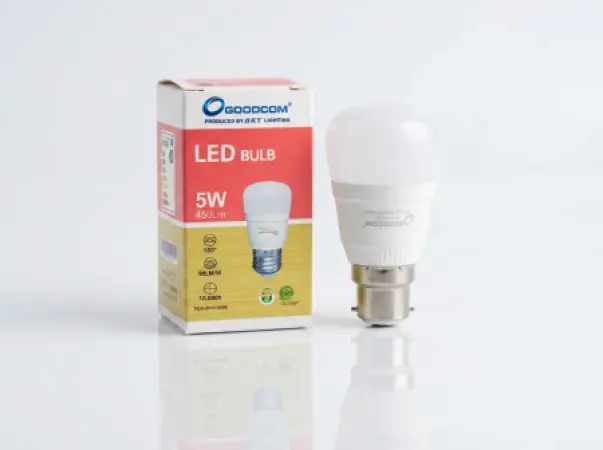 GOODCOM 5W LED Bulb B22 450Lm Energy Saving Light - QP5069