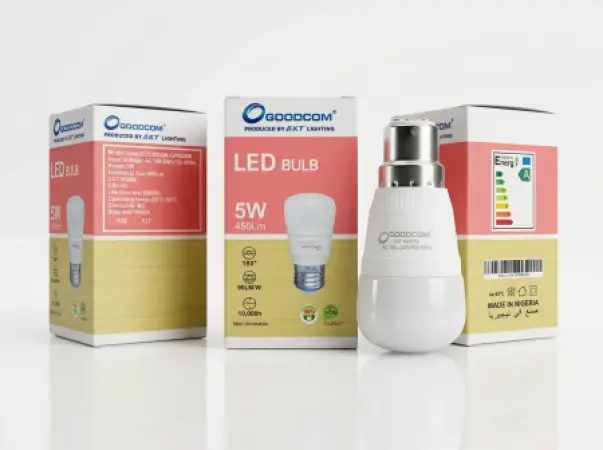 GOODCOM 5W LED Bulb B22 450Lm Energy Saving Light - QP5069