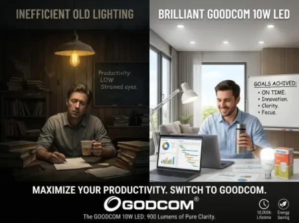 GOODCOM 10W B22 LED灯泡 900流明节能照明