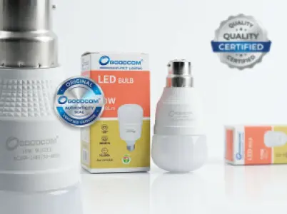 GOODCOM 10W B22 LED灯泡 900流明节能照明