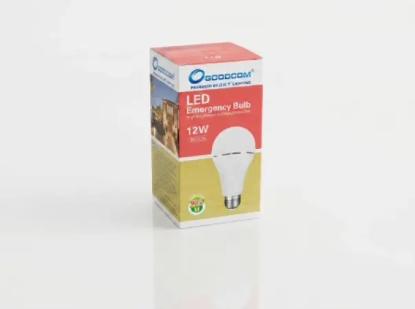 GOODCOM 12W LED Emergency Bulb B22 – 850 Lumens Rechargeable Emergency Light