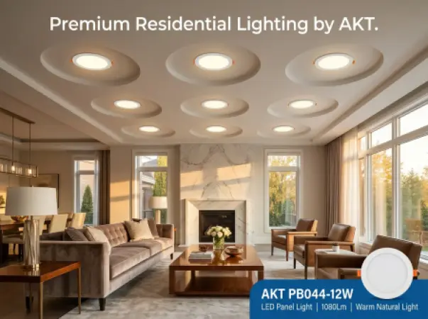 AKT LED Panel Light 12W Recessed | AKT-PB044-12W