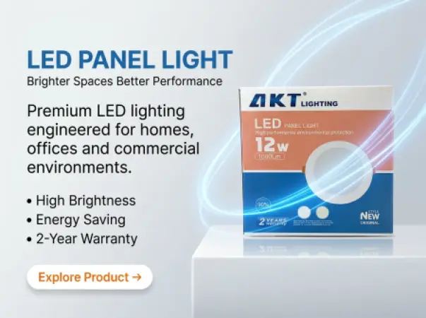 AKT LED Panel Light 12W Recessed | AKT-PB044-12W