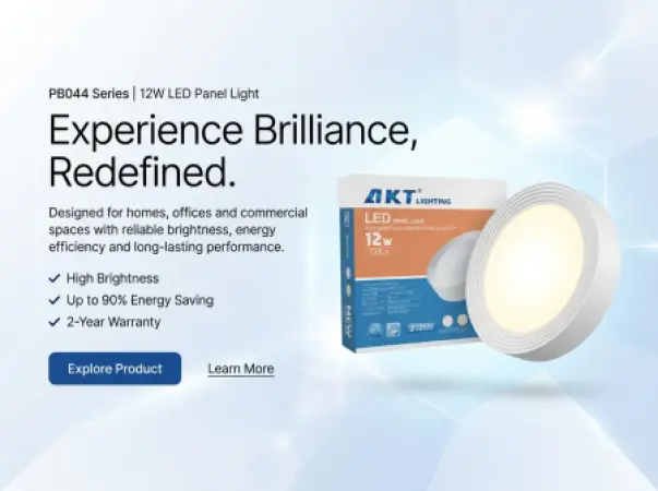 AKT LED Panel Light Surface 12W | AKT-PB042-12W