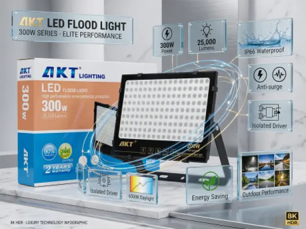 AKT LED Flood Light 300W (Model: AKT-TGDRX-300W)