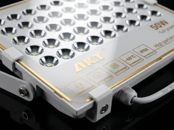 AKT 50W LED泛光灯 – 型号 AKT-TGD12017-50W（白色）