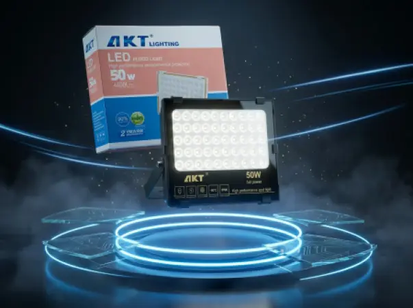 Projecteur LED AKT 50W (Noir) – Modèle : AKT-TGD12017-50W