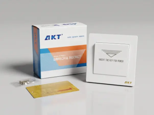 AKT B6 White Series Key Card Switch – SQTQTD0000083