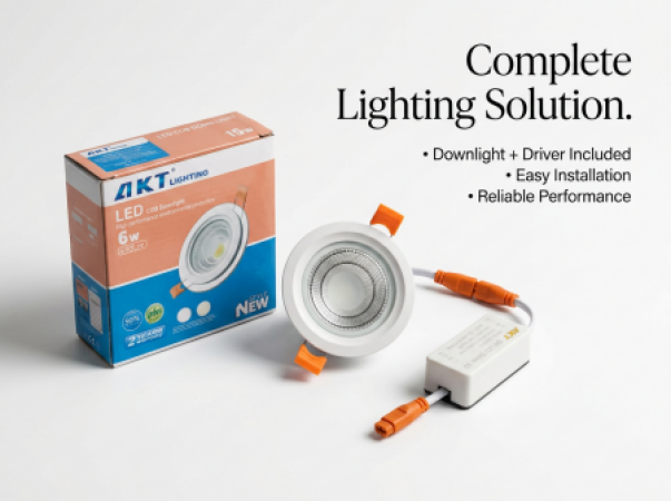AKT Downlight COB LED 6W