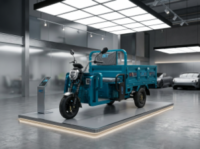 Tricycle électrique AKT – Moteur 4000W, batterie au plomb de 58Ah