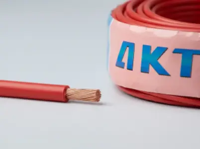 AKT 4.0mm² PVC绝缘铜电线 – 黑色与红色，100米