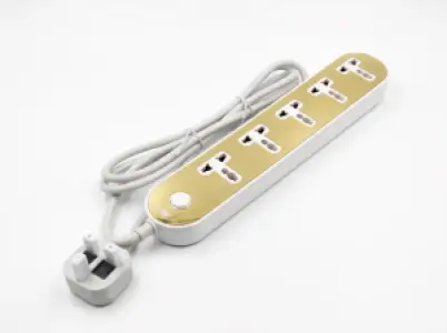 AKT-SP513 Power Extension Socket – 5 Universal Outlets,